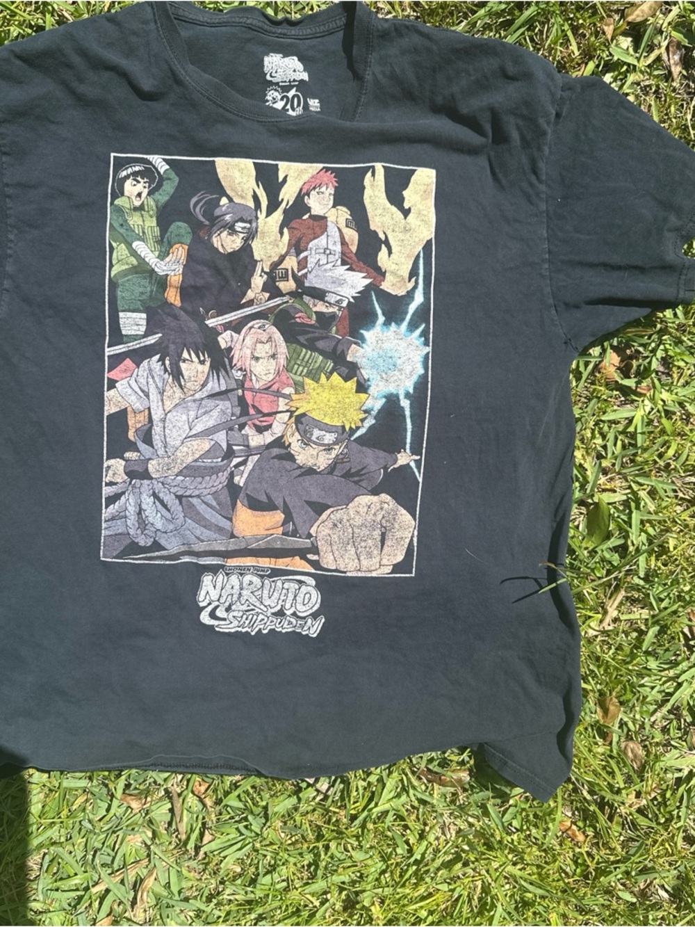 Naruto Shippuden Black Graphic Tee